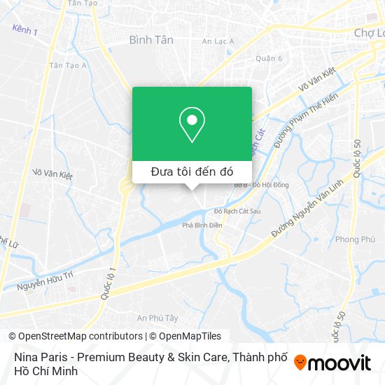 Bản đồ Nina Paris - Premium Beauty & Skin Care