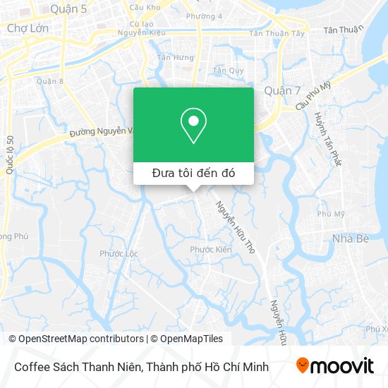 Bản đồ Coffee Sách Thanh Niên