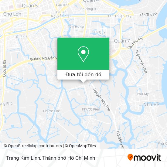 Bản đồ Trang Kim Linh