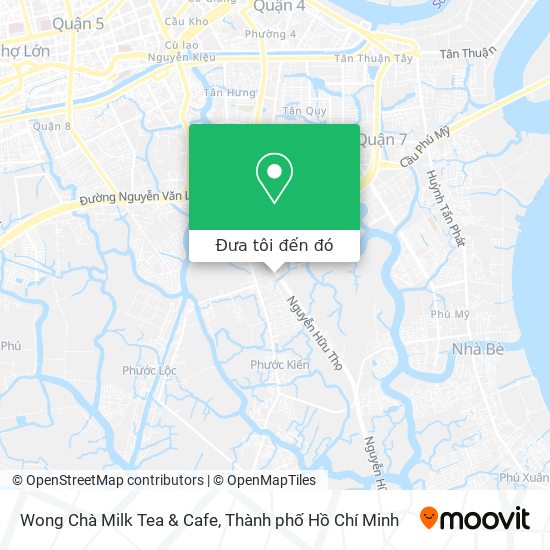 Bản đồ Wong Chà Milk Tea & Cafe