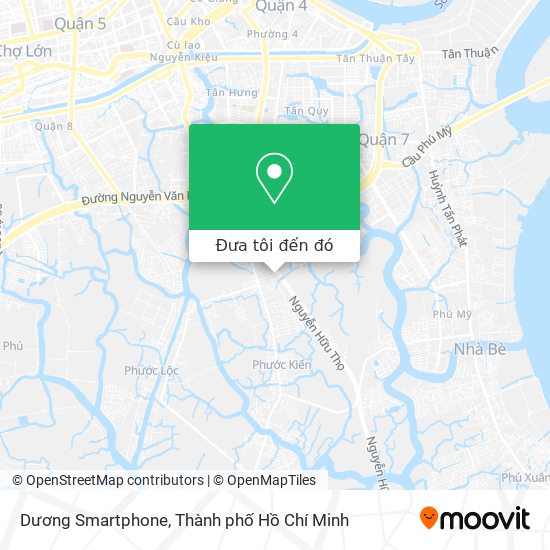 Bản đồ Dương Smartphone