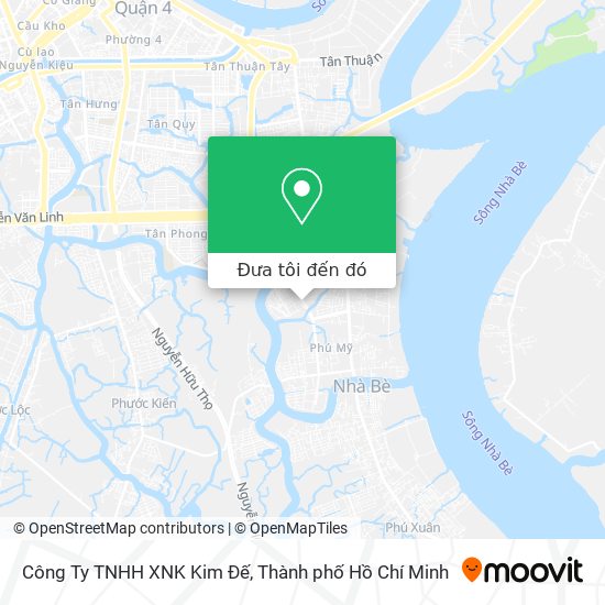 Bản đồ Công Ty TNHH XNK Kim Đế