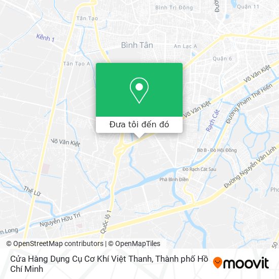 Bản đồ Cửa Hàng Dụng Cụ Cơ Khí Việt Thanh