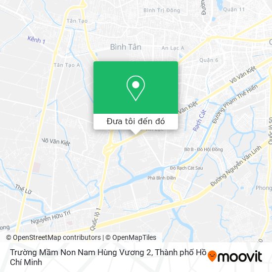 Bản đồ Trường Mầm Non Nam Hùng Vương 2