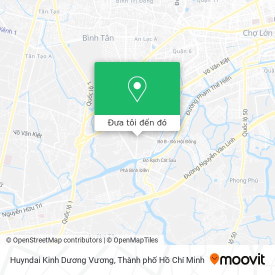 Bản đồ Huyndai Kinh Dương Vương