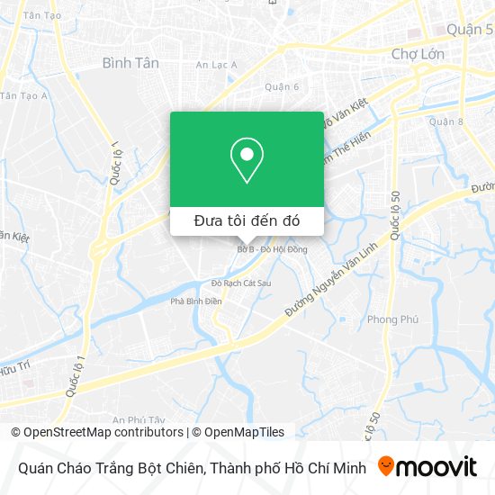 Bản đồ Quán Cháo Trắng Bột Chiên