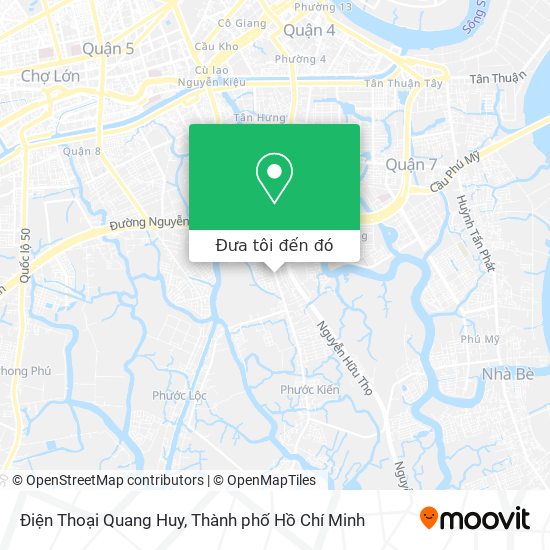 Bản đồ Điện Thoại Quang Huy