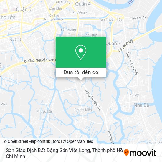Bản đồ Sàn Giao Dịch Bất Động Sản Việt Long