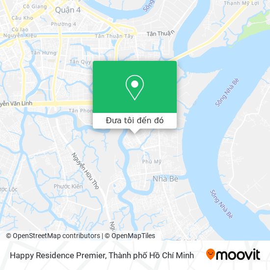 Bản đồ Happy Residence Premier