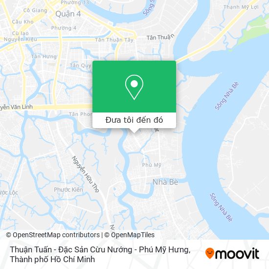 Bản đồ Thuận Tuấn - Đặc Sản Cừu Nướng - Phú Mỹ Hưng