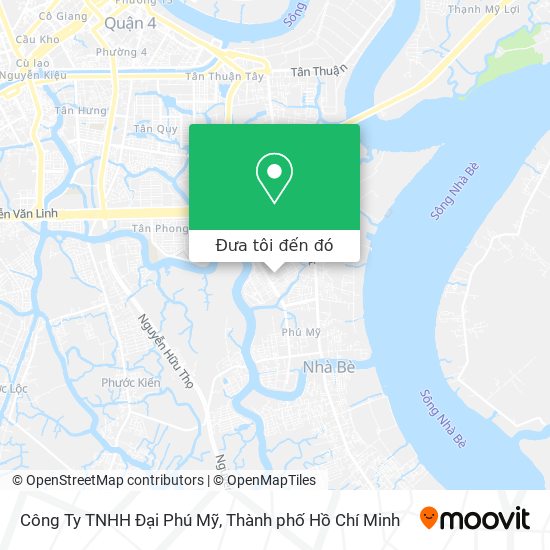 Bản đồ Công Ty TNHH Đại Phú Mỹ