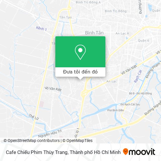 Bản đồ Cafe Chiếu Phim Thùy Trang