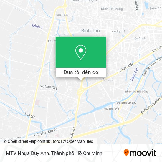Bản đồ MTV Nhựa Duy Anh