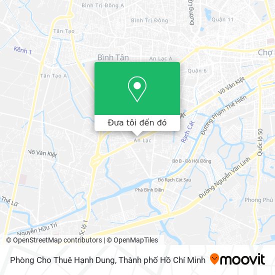 Bản đồ Phòng Cho Thuê Hạnh Dung