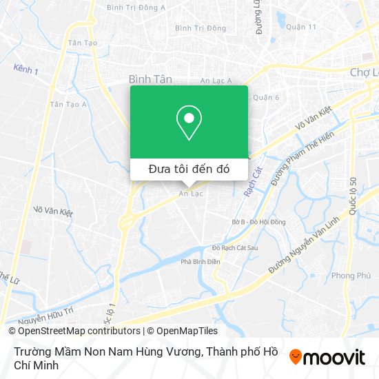 Bản đồ Trường Mầm Non Nam Hùng Vương