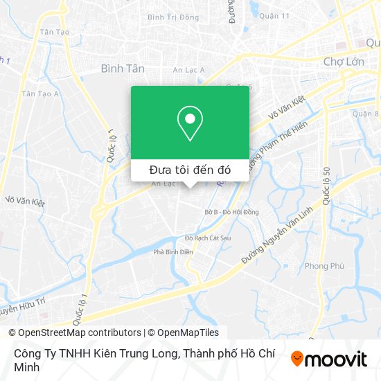 Bản đồ Công Ty TNHH Kiên Trung Long