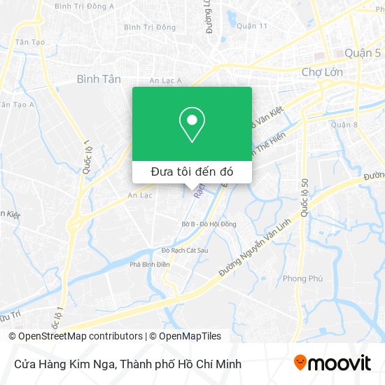 Bản đồ Cửa Hàng Kim Nga