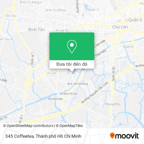 Bản đồ 345 Coffeetea
