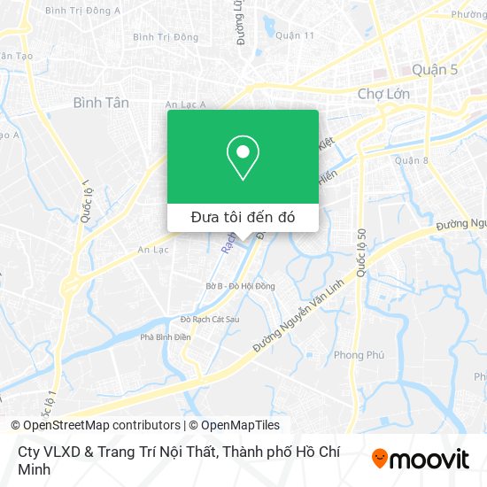 Bản đồ Cty VLXD & Trang Trí Nội Thất