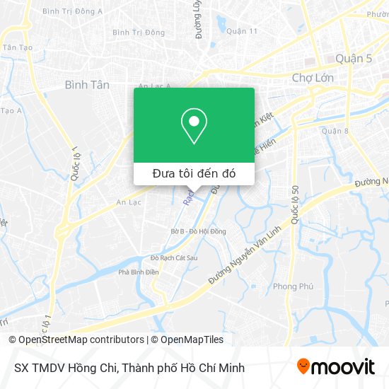 Bản đồ SX TMDV Hồng Chi