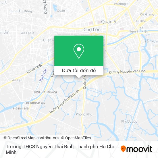 Bản đồ Trường THCS Nguyễn Thái Bình