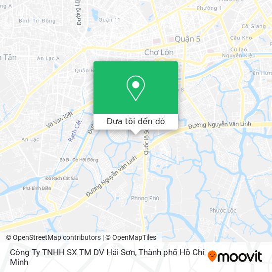 Bản đồ Công Ty TNHH SX TM DV Hải Sơn