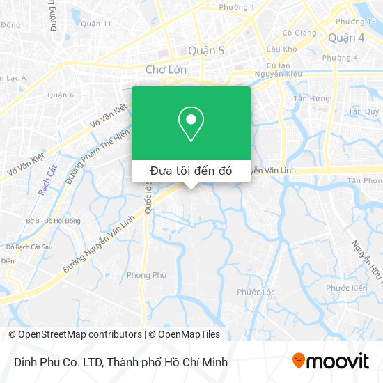 Bản đồ Dinh Phu Co. LTD