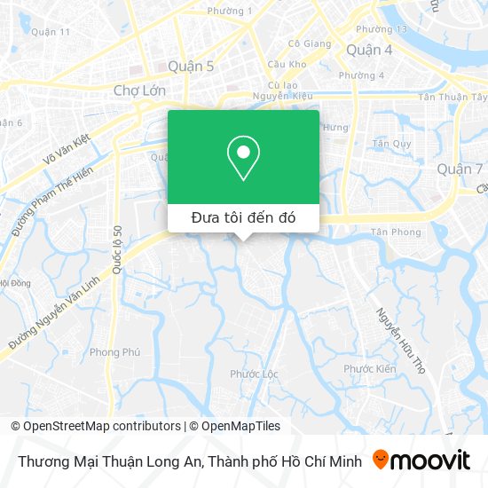 Bản đồ Thương Mại Thuận Long An