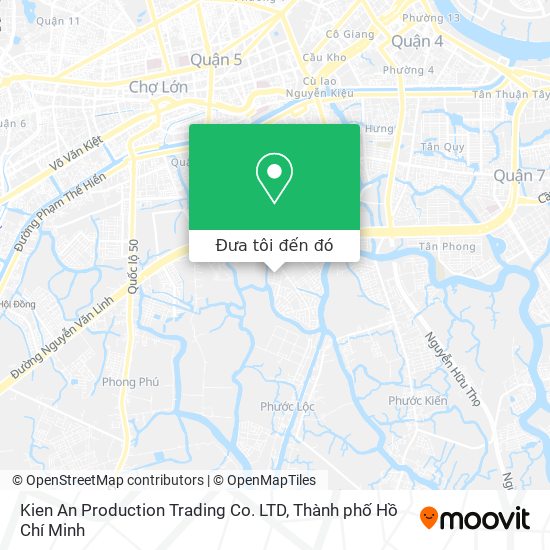 Bản đồ Kien An Production Trading Co. LTD