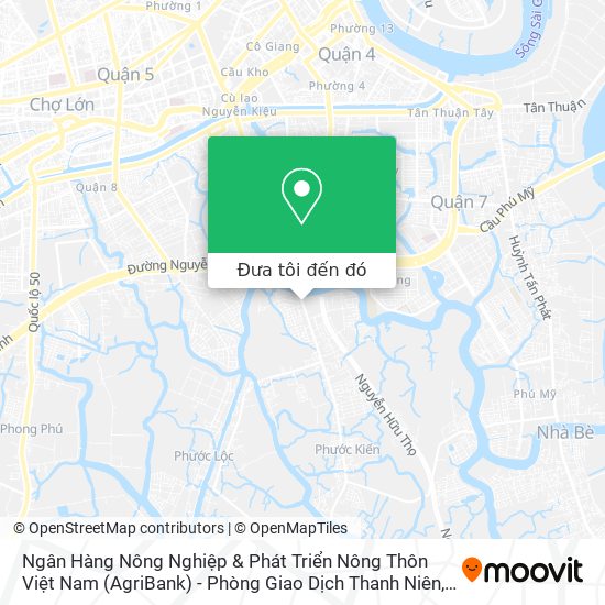Bản đồ Ngân Hàng Nông Nghiệp & Phát Triển Nông Thôn Việt Nam (AgriBank) - Phòng Giao Dịch Thanh Niên