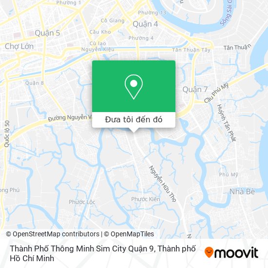 Bản đồ Thành Phố Thông Minh Sim City Quận 9