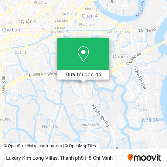 Bản đồ Luxury Kim Long Villas
