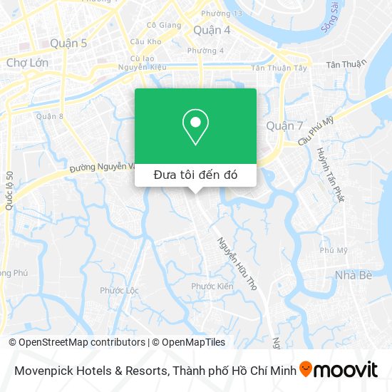 Bản đồ Movenpick Hotels & Resorts