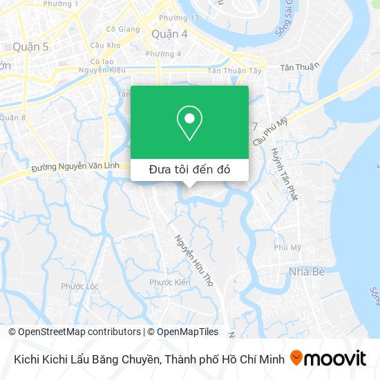 Bản đồ Kichi Kichi Lẩu Băng Chuyền