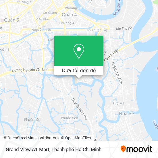 Bản đồ Grand View A1 Mart
