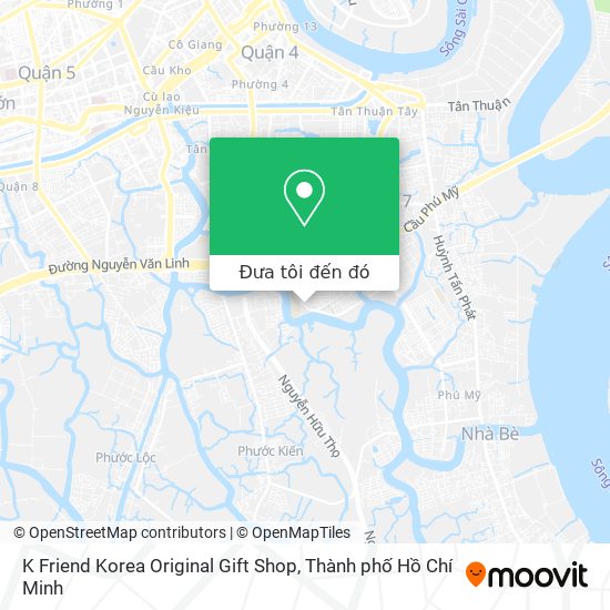 Bản đồ K Friend Korea Original Gift Shop