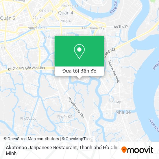 Bản đồ Akatonbo Janpanese Restaurant