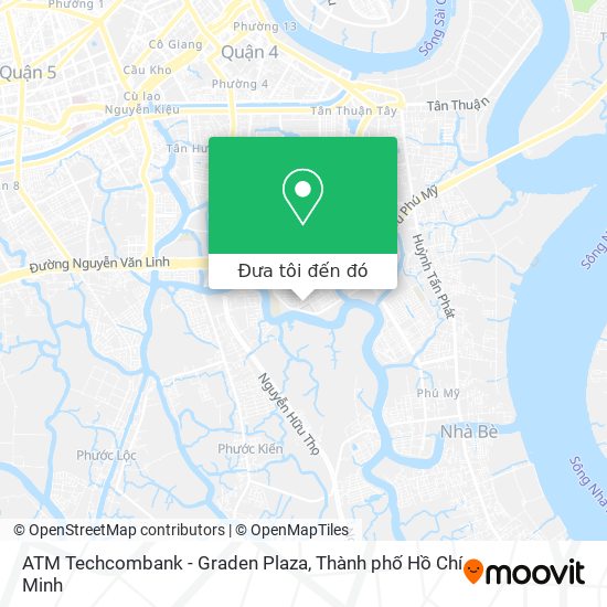 Bản đồ ATM Techcombank - Graden Plaza