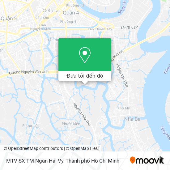 Bản đồ MTV SX TM Ngân Hải Vy
