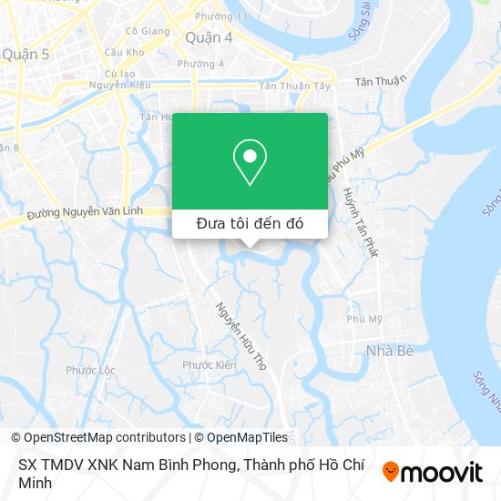 Bản đồ SX TMDV XNK Nam Bình Phong