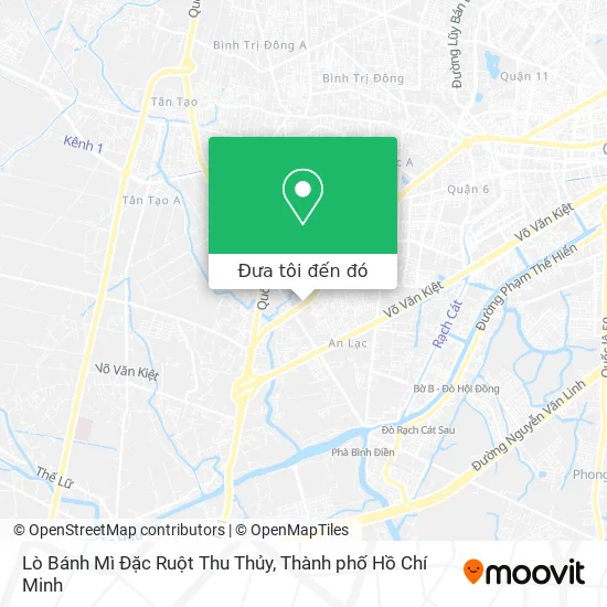 Bản đồ Lò Bánh Mì Đặc Ruột Thu Thủy
