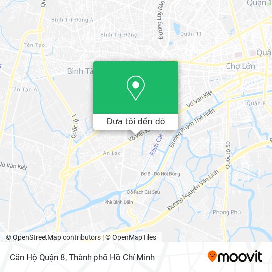 Bản đồ Căn Hộ Quận 8