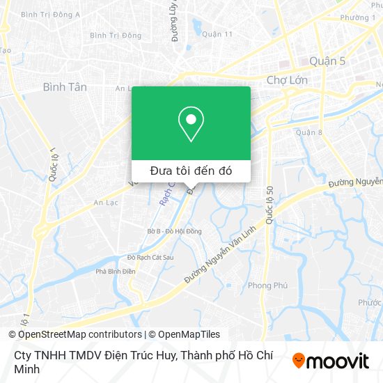 Bản đồ Cty TNHH TMDV Điện Trúc Huy