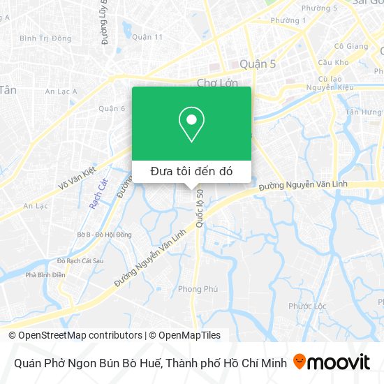 Bản đồ Quán Phở Ngon Bún Bò Huế