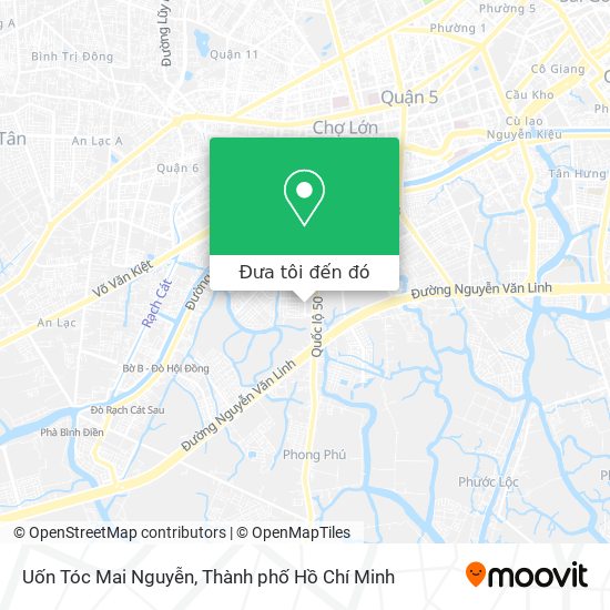 Bản đồ Uốn Tóc Mai Nguyễn