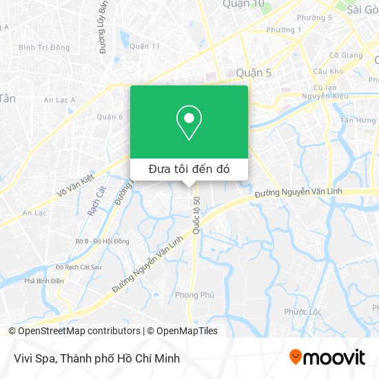 Bản đồ Vivi Spa