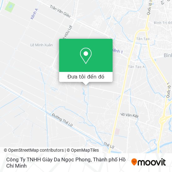 Bản đồ Công Ty TNHH Giày Da Ngọc Phong
