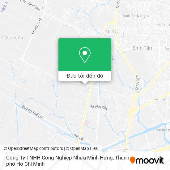 Bản đồ Công Ty TNHH Công Nghiệp Nhựa Minh Hưng