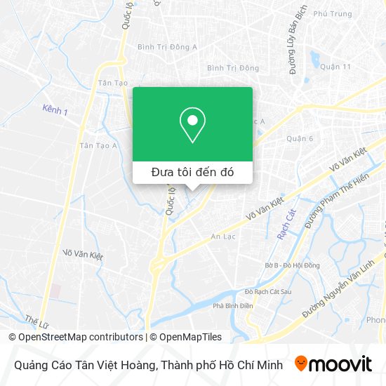 Bản đồ Quảng Cáo Tân Việt Hoàng