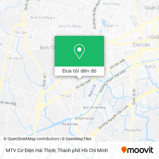 Bản đồ MTV Cơ Điện Hải Thịnh